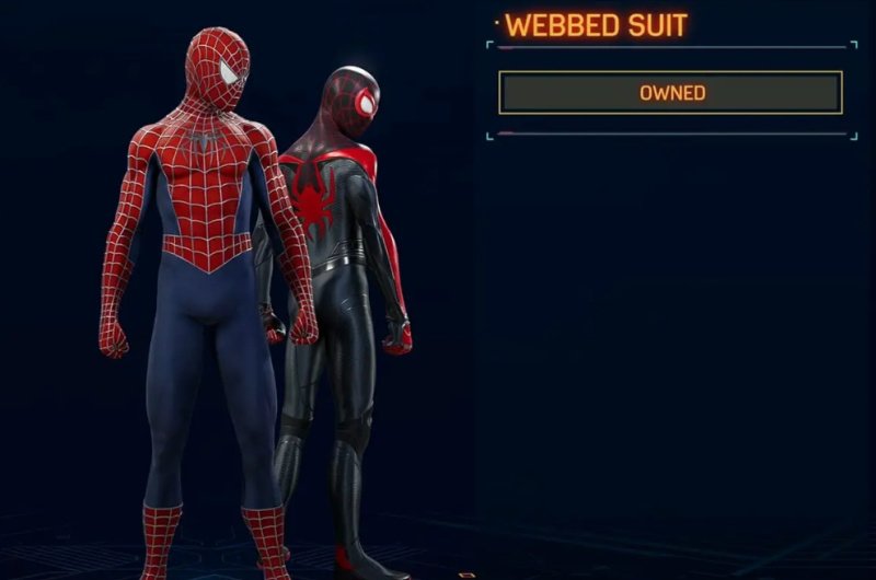 Spider-Man 2 все костюмы Человека-паука