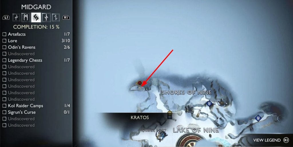 God Of War: Ragnarok сундуки Норн