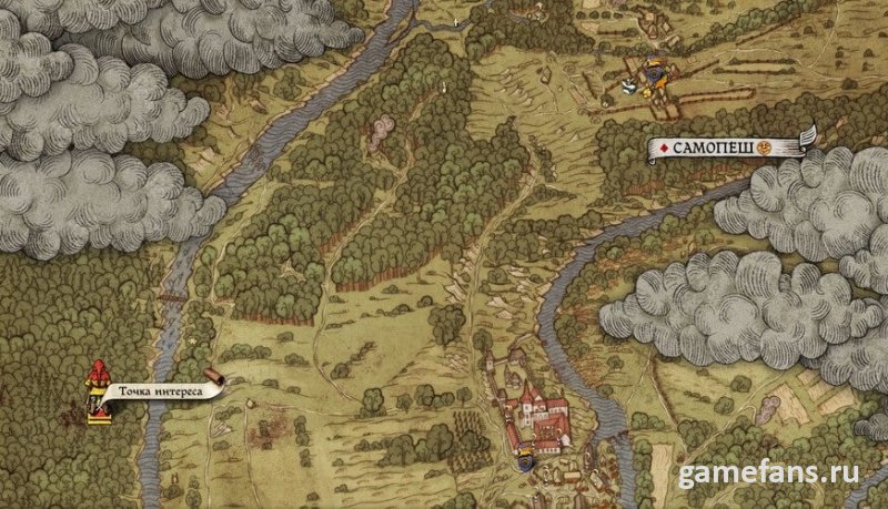 Карта сокровищ в Kingdom Come: Deliverance № 3