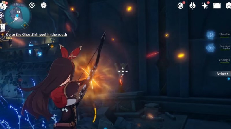 Как решить головоломку с зеркалами в Genshin Impact 7