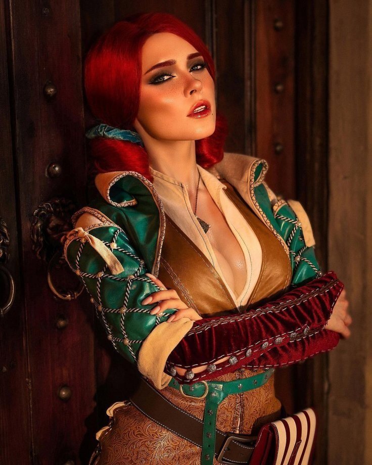 Косплей Трисс Меригольд из The Witcher 3