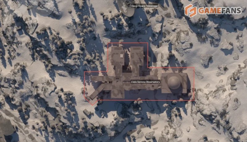 Карта Pendola Pass в ARC Raiders