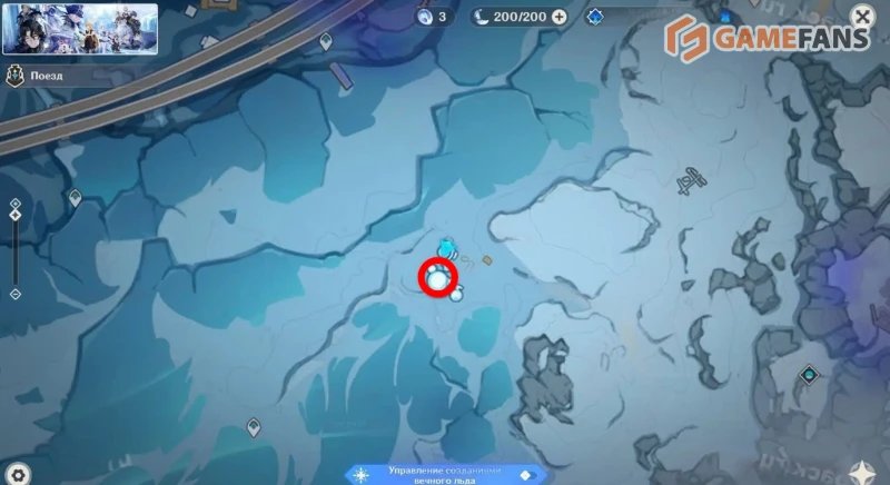Все Криокулы на Морозном пике в Genshin Impact