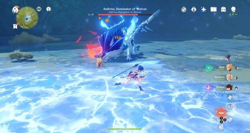 Как победить Андриуса в Genshin Impact 2