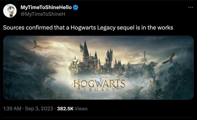 Hogwarts Legacy 2 разработка