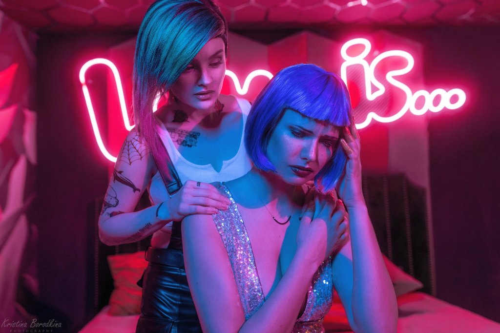 Cyberpunk 2077 косплей