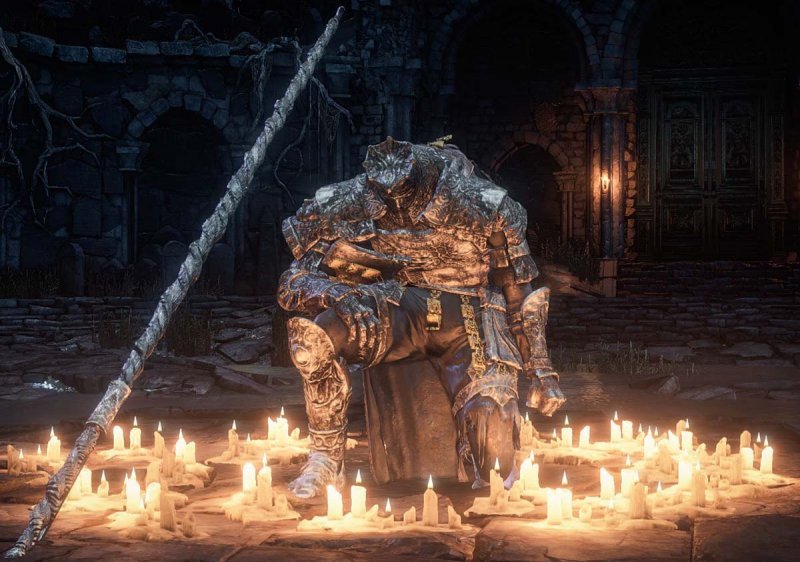 Боссы Дарк Соулс 3 Чемпион Гундир