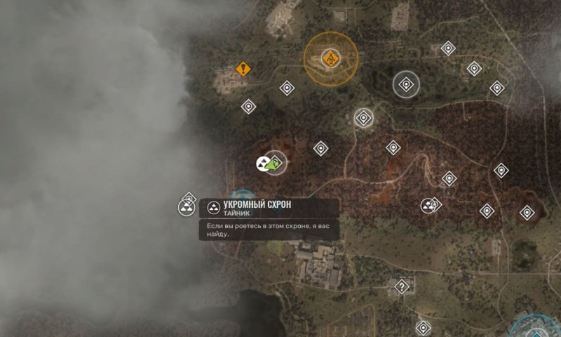 STALKER 2 рыжий лес схроны