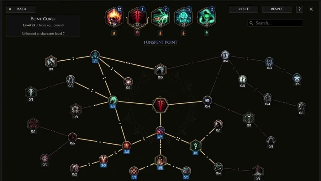 Last Epoch лучшие билды Чернокнижника