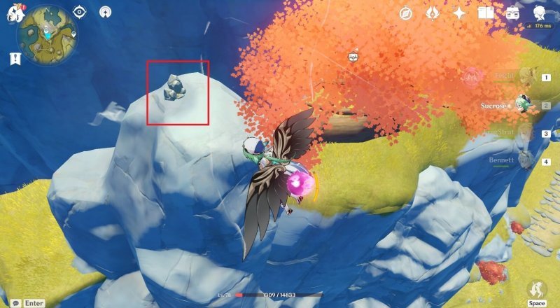 Обломки белого железа в Genshin Impact 70