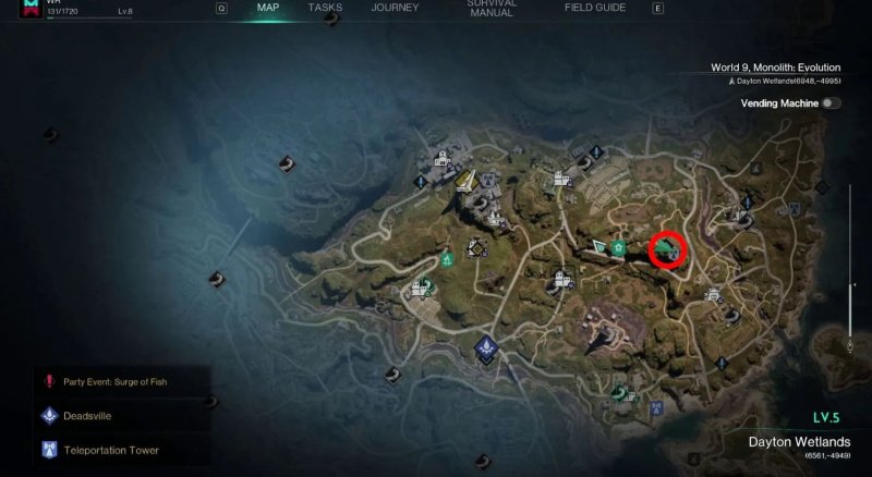 Once Human Набросок точки осмотра