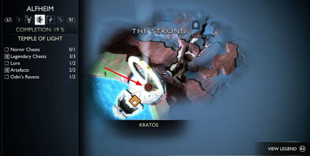 God Of War: Ragnarok сундуки Норн