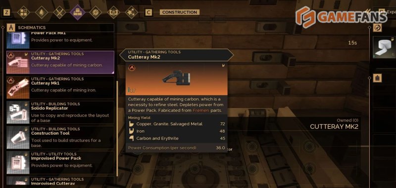 Dune: Awakening углеродистая руда