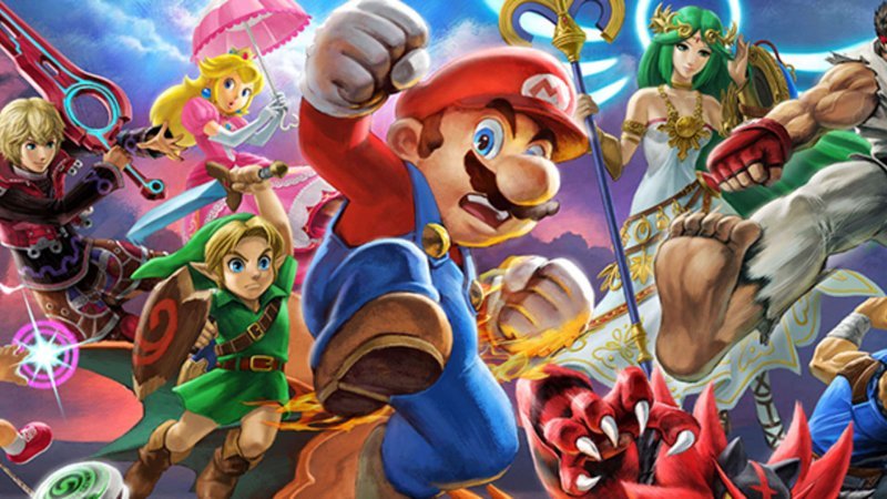 Лушчие аркадные игры на super smash bros