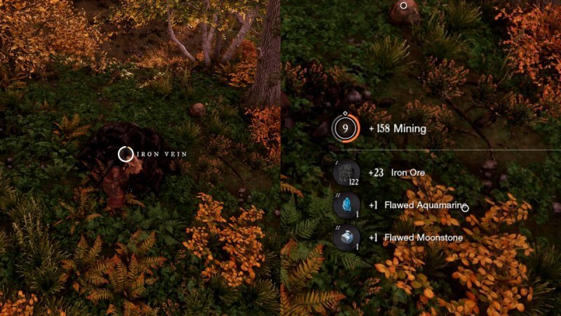 Профессии в New World горное дело