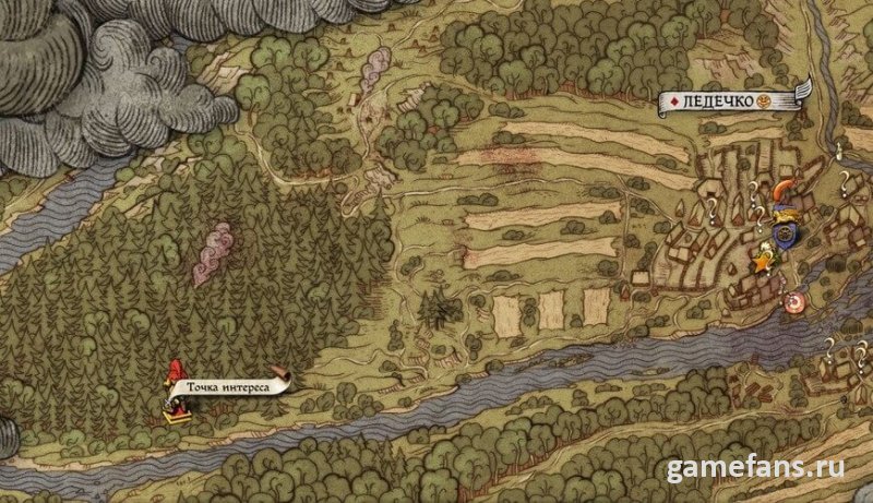 Карта сокровищ в Kingdom Come: Deliverance № 11