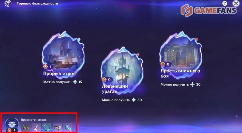 Все модули оружия в Genshin Impact для Сферы теней