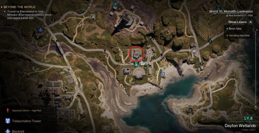 Once Human ящики Overlook Town