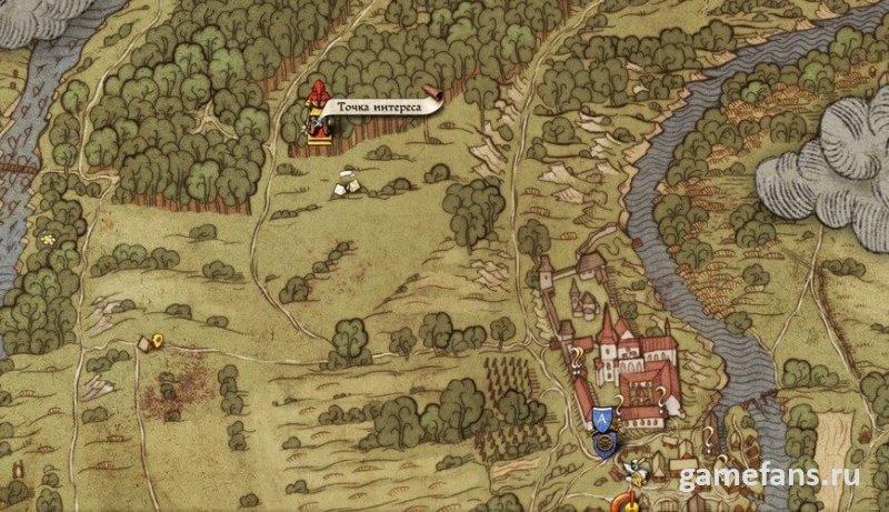 Карта сокровищ в Kingdom Come: Deliverance № 1