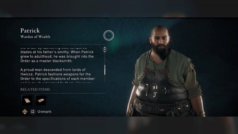 Assassin's Creed Valhalla Патрик