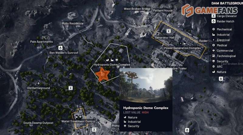 Грибы в ARC Raiders