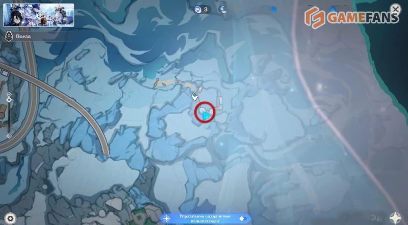 Все Криокулы на Морозном пике в Genshin Impact
