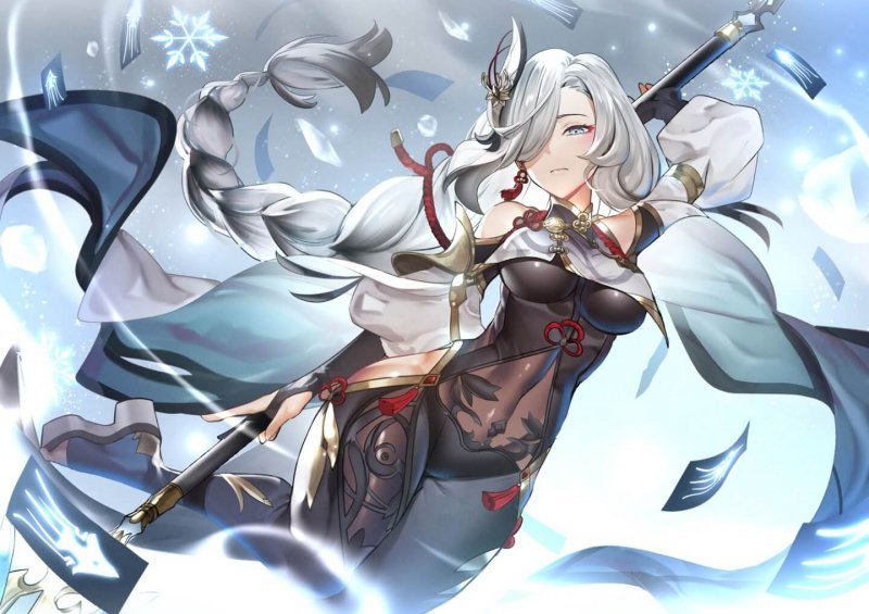 Genshin Impact возвышение шэнь хэ 1