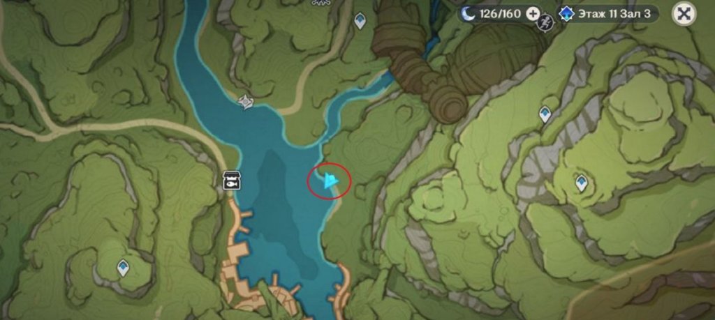 Genshin Impact рыбалка в Сумеру