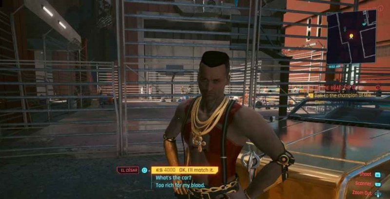 Cyberpunk 2077 кровь и кость цезарь