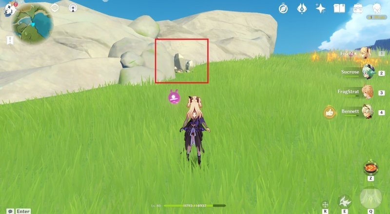 Обломки белого железа в Genshin Impact 26