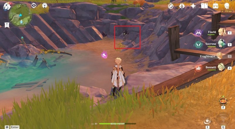 Обломки белого железа в Genshin Impact 10