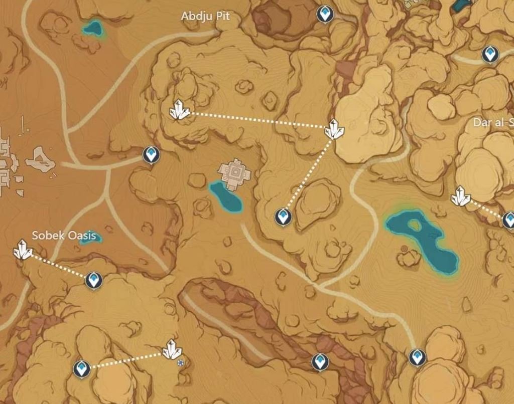 Genshin Impact магические кристаллические обломки