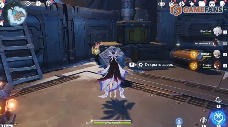Высокий стражник из Измайловцев в Genshin Impact