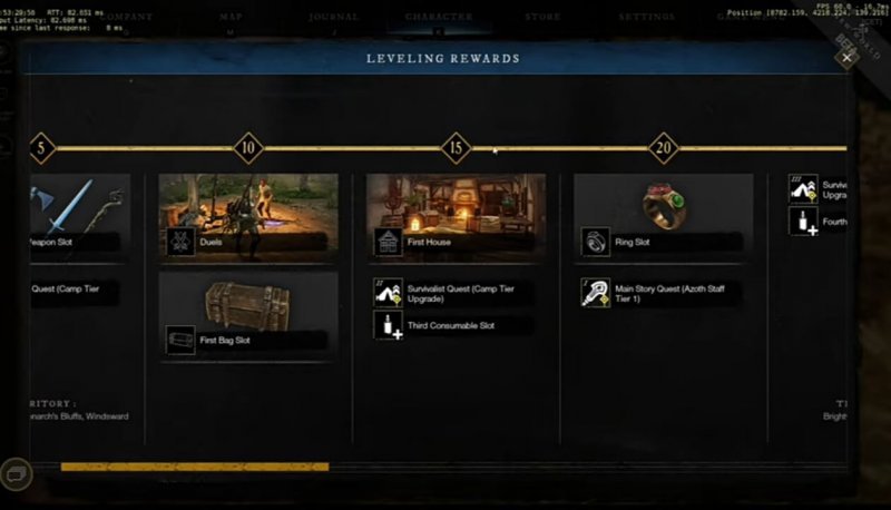 New World как улучшить лагерь до 2 уровня 1