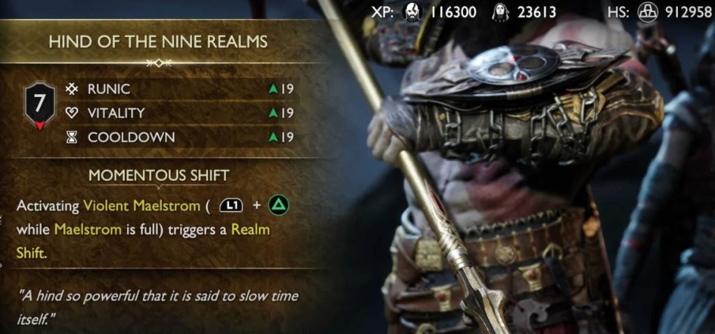 God of War: Ragnarok лучшие рукоятки для копья