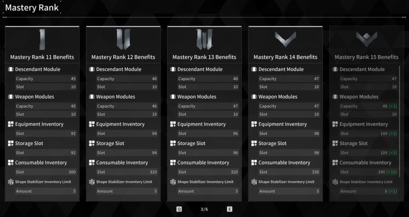The First Descendant как расширить инвентарь