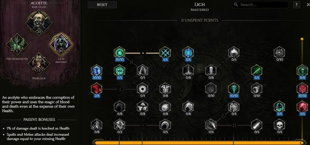 Last Epoch лучшие билды на лича