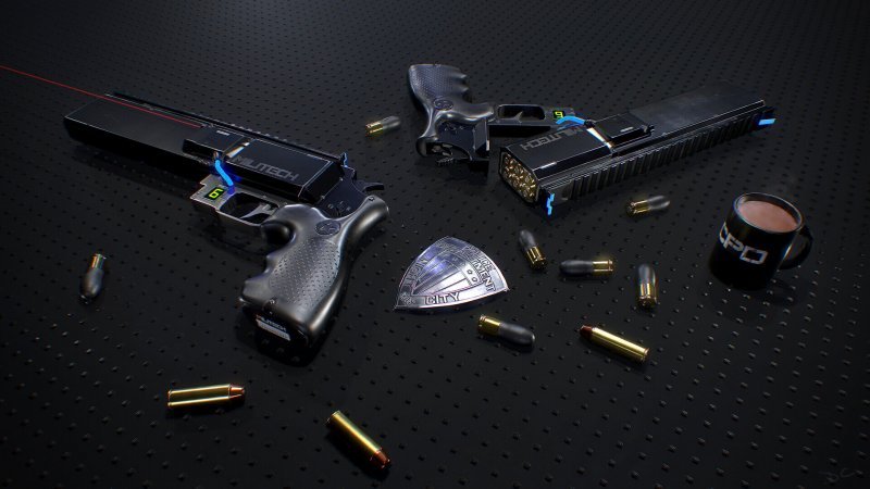 Cyberpunk 2077 билд с револьвером