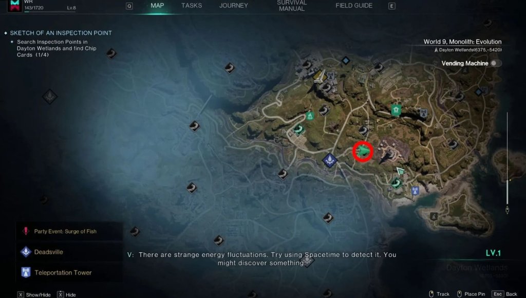 Once Human Набросок точки осмотра