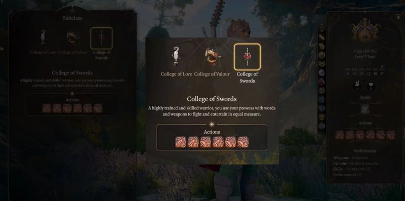 Baldur`s Gate 3 лучшие билды Барда