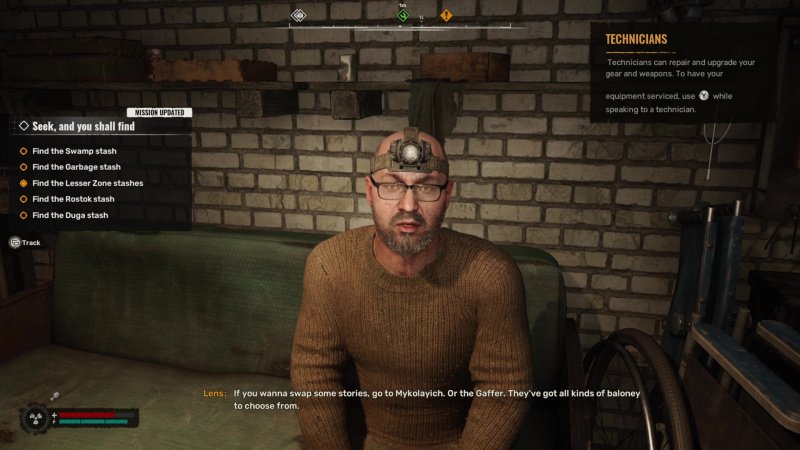 STALKER 2 как чинить оружие