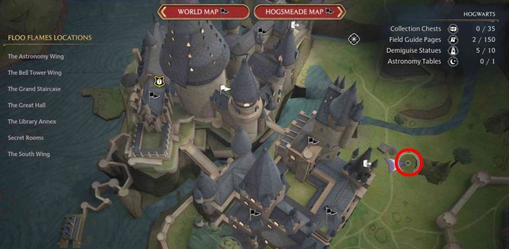 Hogwarts Legacy все статуэтки демимасок