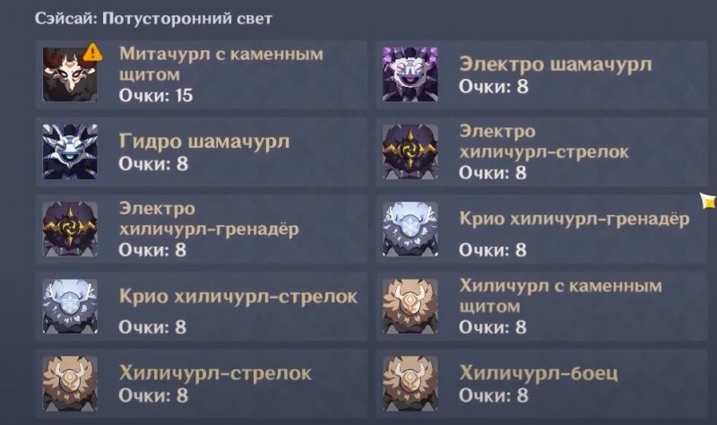 Genshin Impact Хякунин икки 17