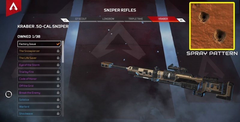 Снайперская винтовка «Крабер» (Kraber .50)