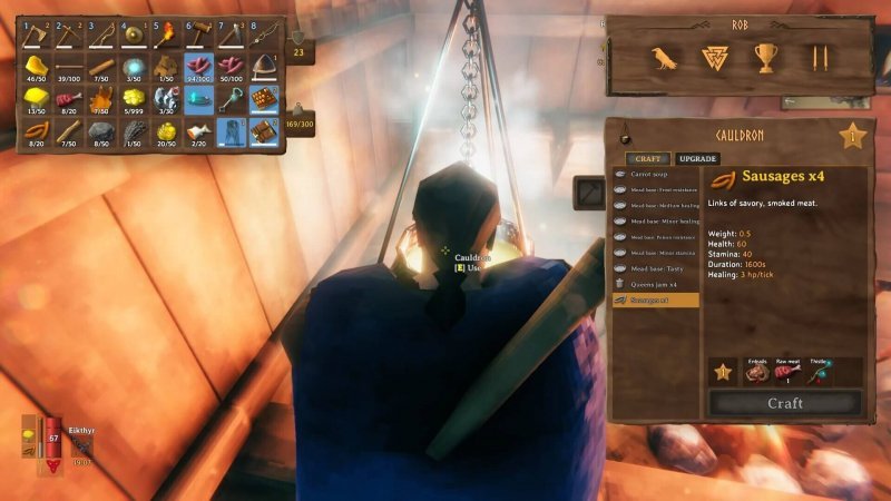 Как согреться в Valheim 3