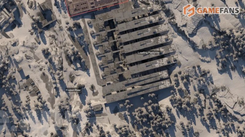 Карта Pendola Pass в ARC Raiders