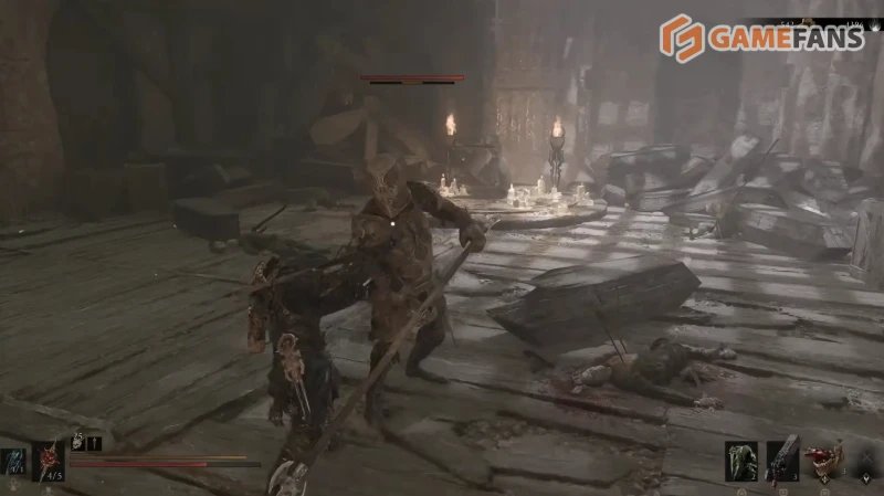 Запертая церковь в Mortal Shell 2