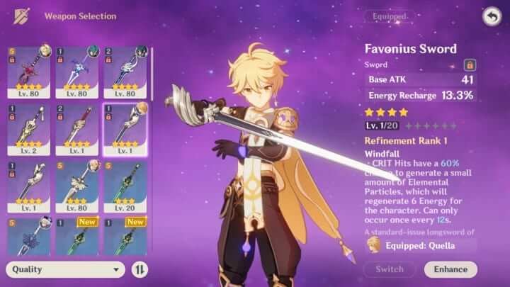 Genshin Impact гайд на электро путешественника 6