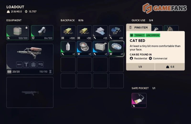 Кошачьи лежанки в ARC Raiders