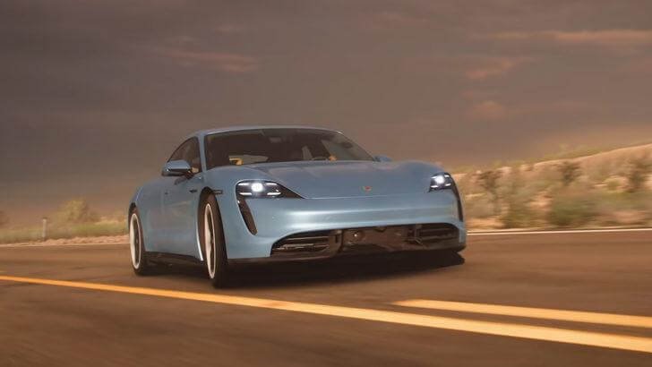 Forza Horizon 5 как открыть Porsche Taycan Turbo S